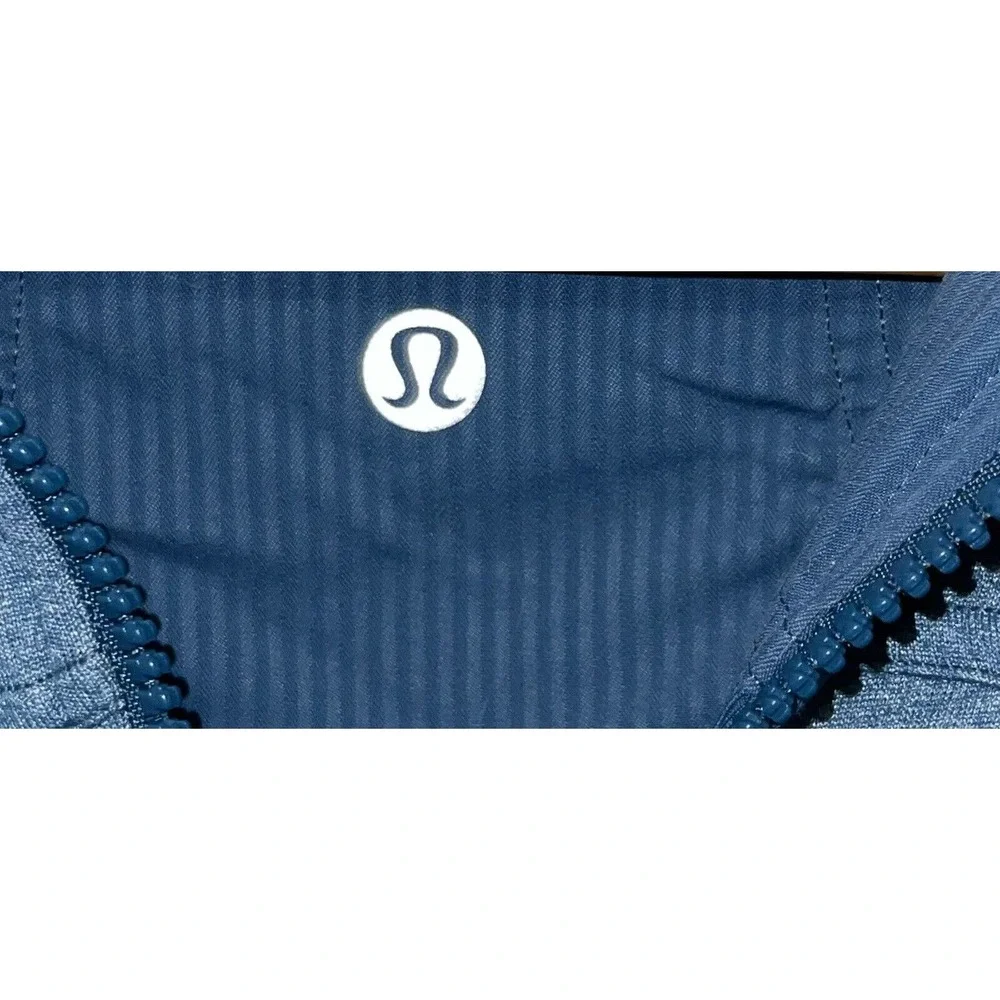 Women's Lululemon Athletic Reversible Stretch Full Zip Hoodie‎ Teal Green Small
